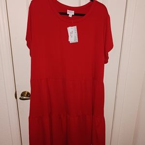 Lularoe Ariel dress. Tried on didn't like how it looked on me.